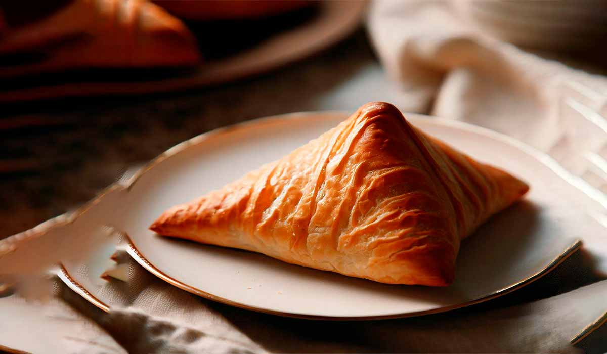Pastel de carne sem fritura para dietas. Receita fitness de pastel de patinho moído.