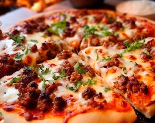 Pizza-de-carne-moida-para-ganho-de-massa-muscular