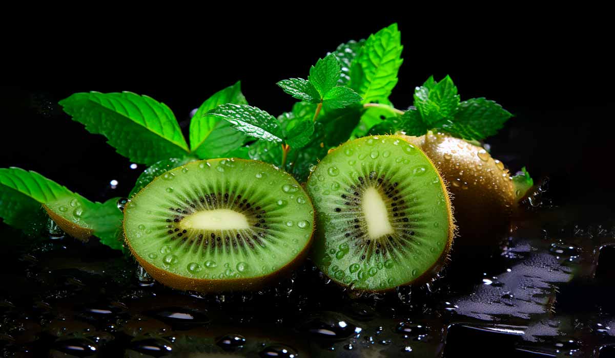 Benefícios do kiwi para dietas.