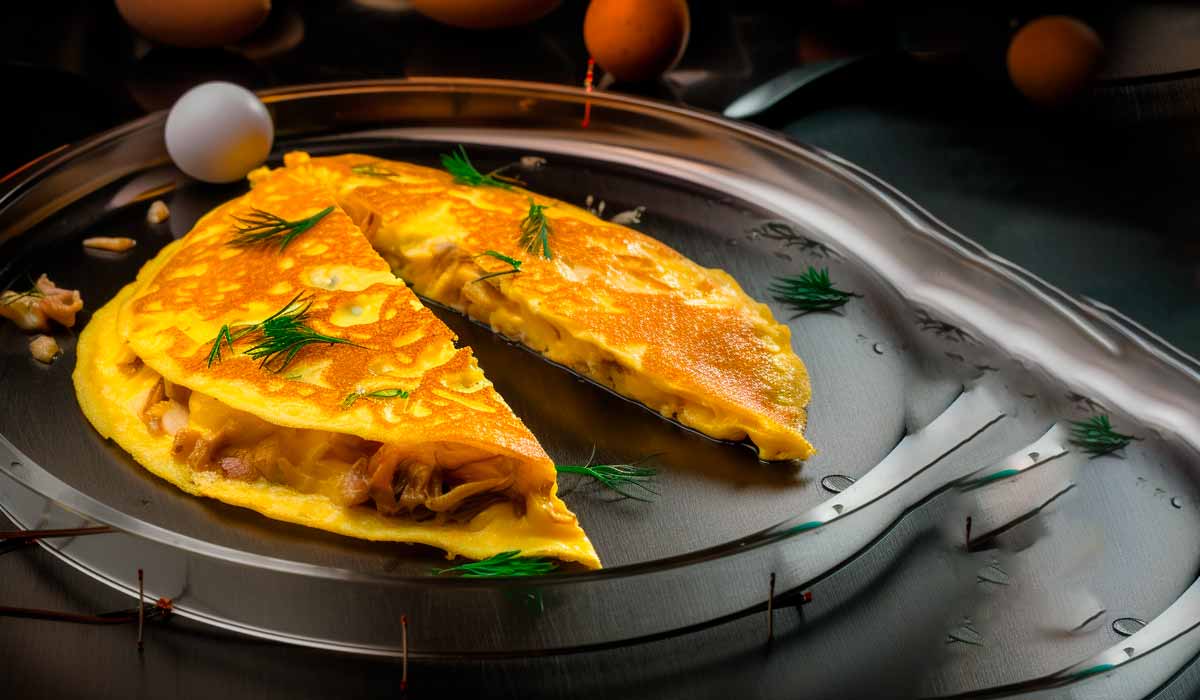 Omelete de jiló fitness para dietas. Receita de omelete de jiló.