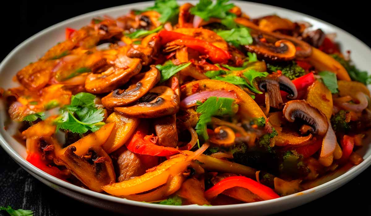 Salada de legumes FIT na Airfryer,