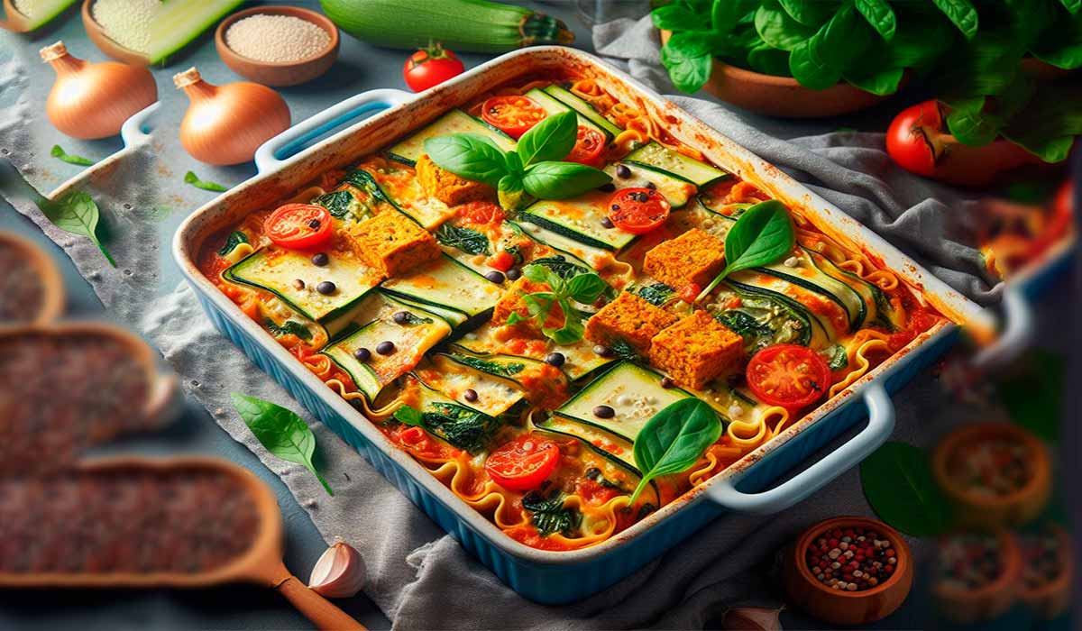 Receita de Lasanha Fitness Leve e saborosa.
