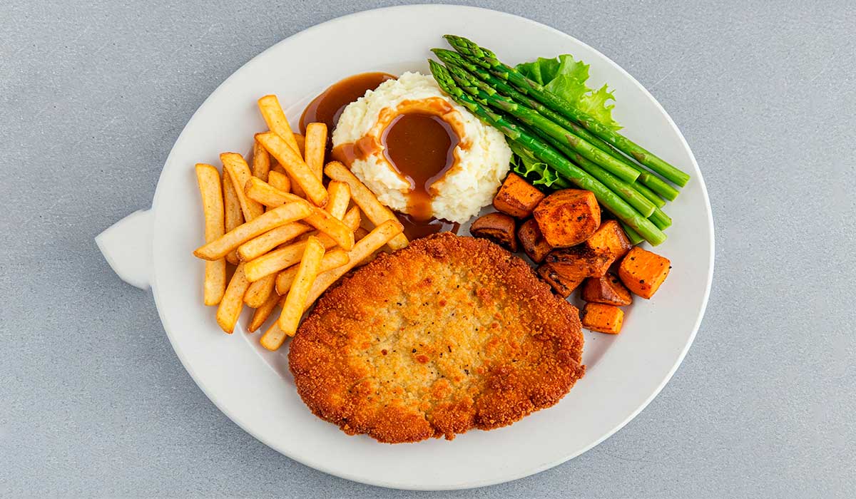 Bife de Alcatra Empanado: Opção Clássica e Fitness.