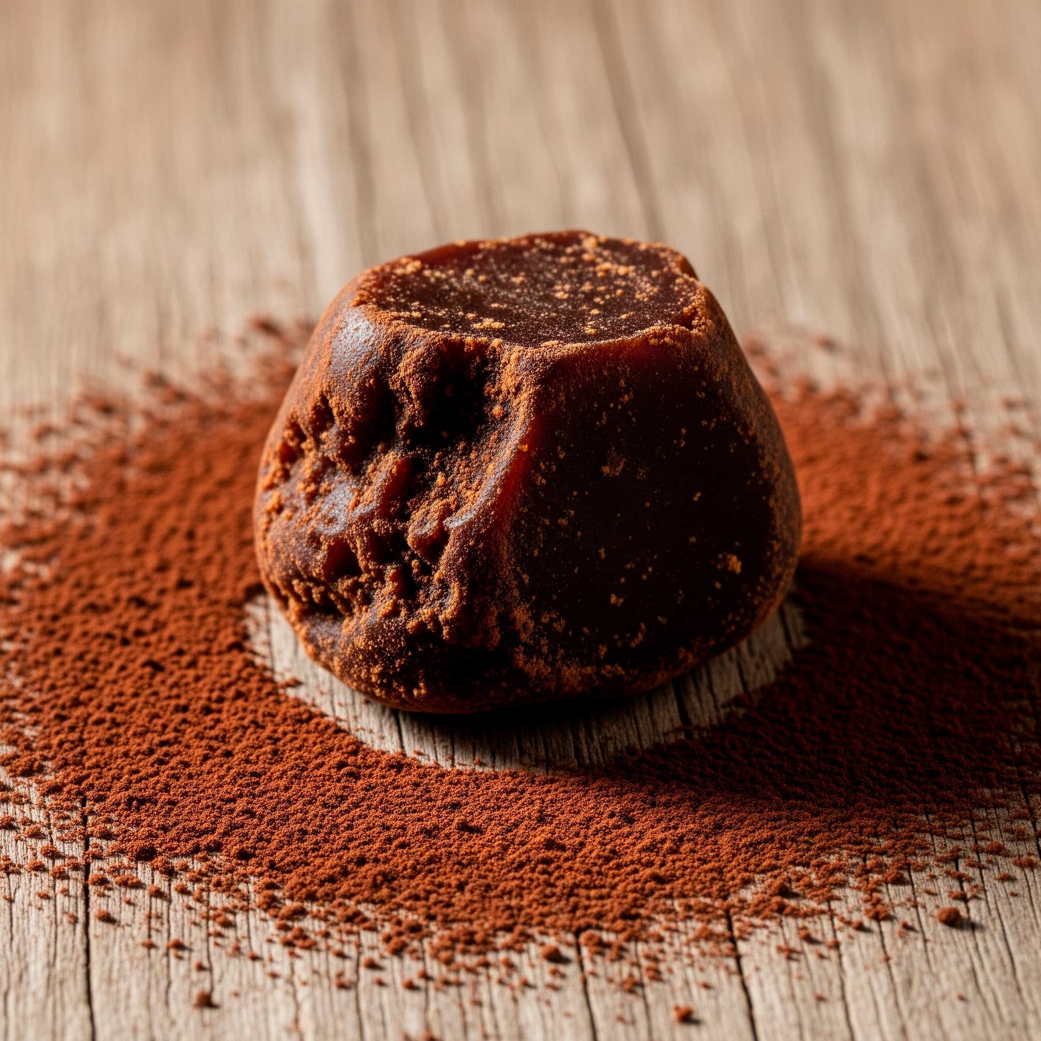 Rapadura de cacau para dietas fitness. Receita passo a passo.