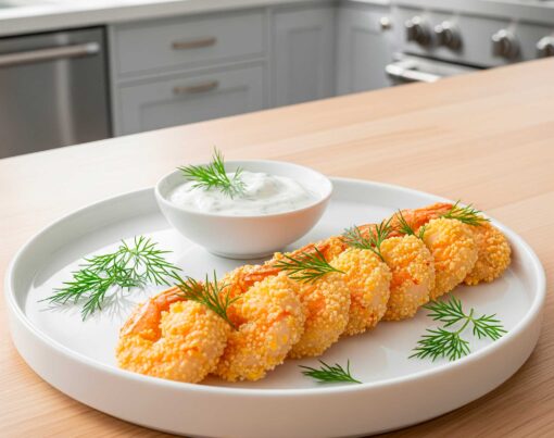 Receita-fitness-de-camarao-empanado-com-molho