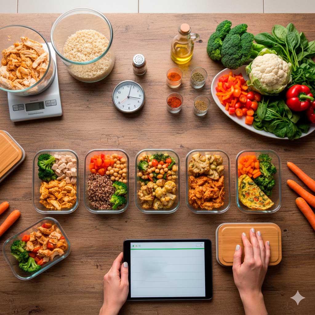 Desafio de Marmitas Fitness 5 Receitas para Preparar a Semana Toda em 1 Hora.