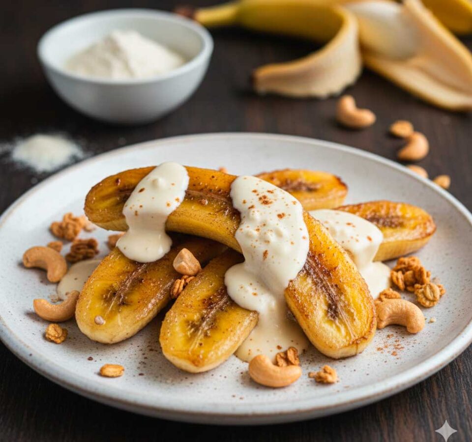 Receita-de-banana-caramelizada-proteica