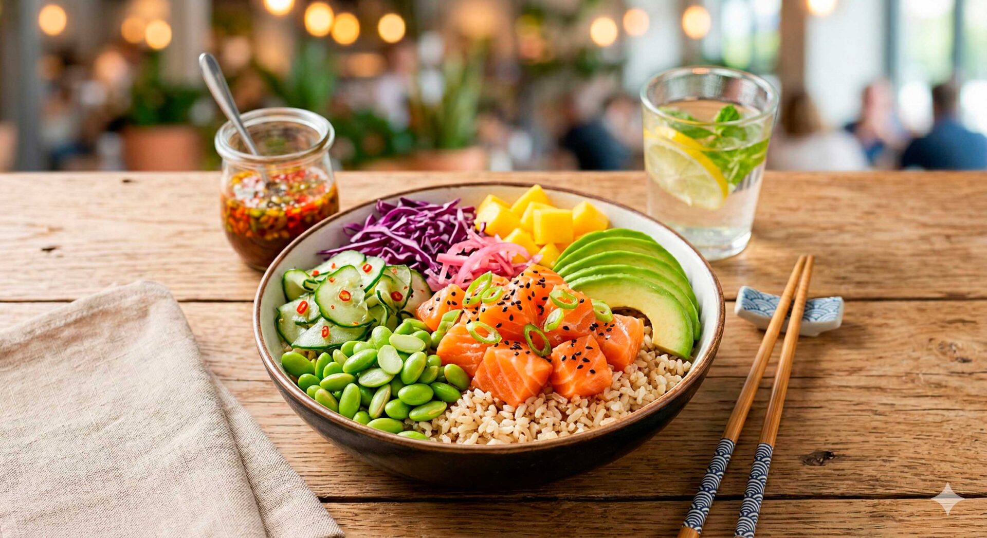 4 receitas de salada poke para dietas.