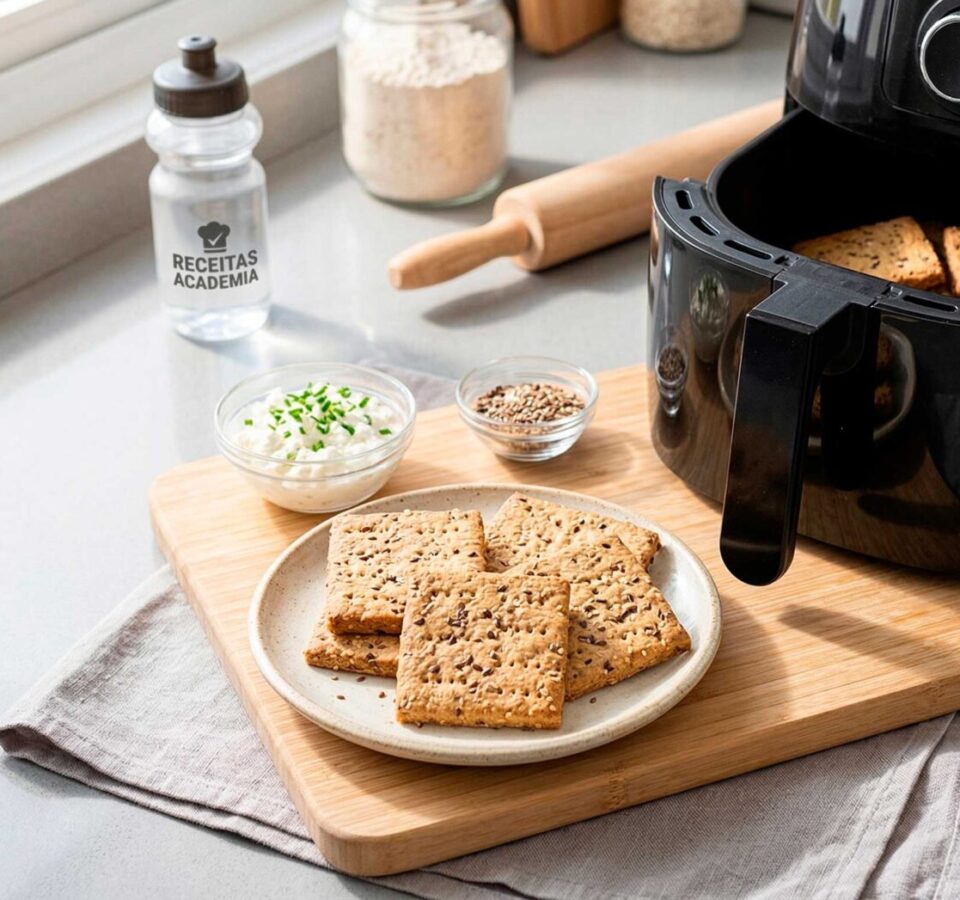 Biscoito-Cream-Cracker-na-airfryer-fitness