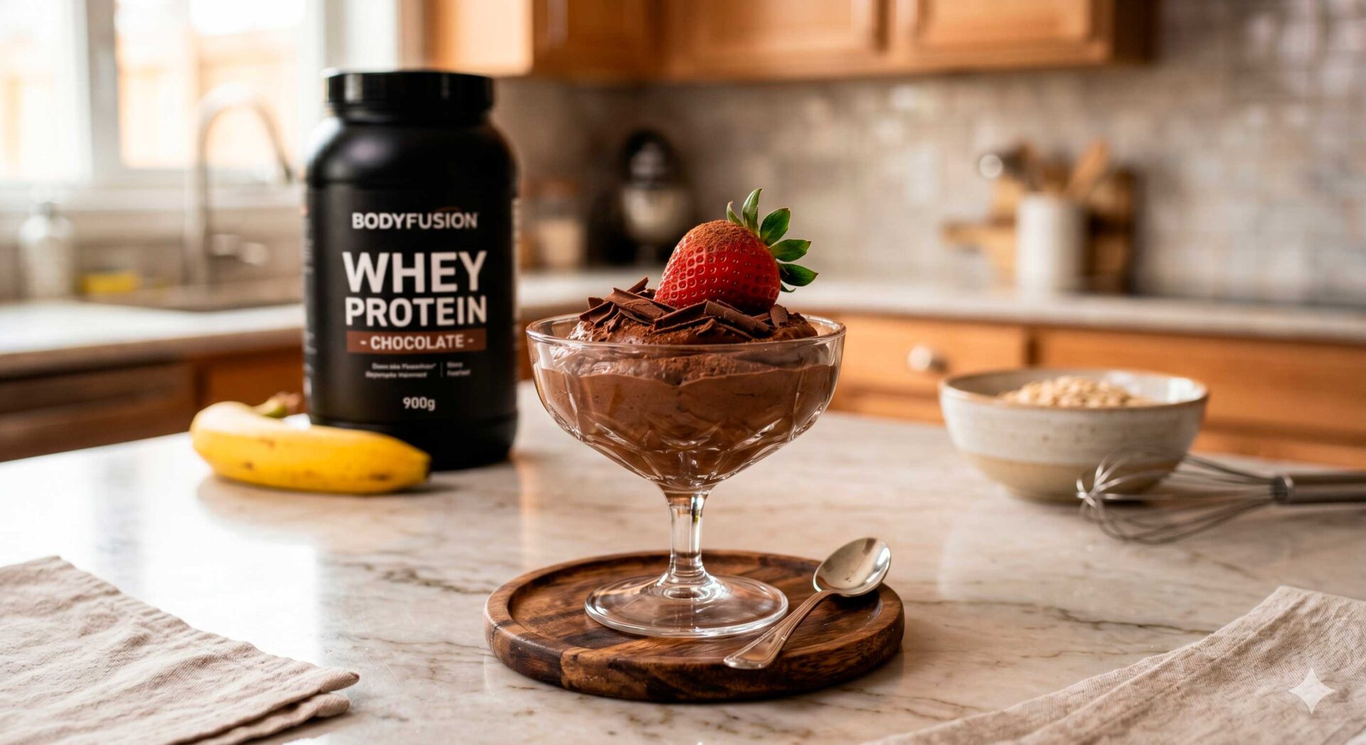 5 Sobremesas com Whey Protein para Matar a Vontade de Doce.