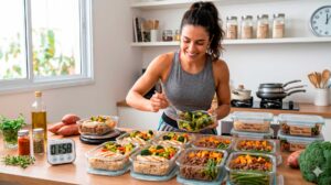 Guia da Marmita Fitness: Como Planejar e Cozinhar as Refeições da Semana em 2 Horas.