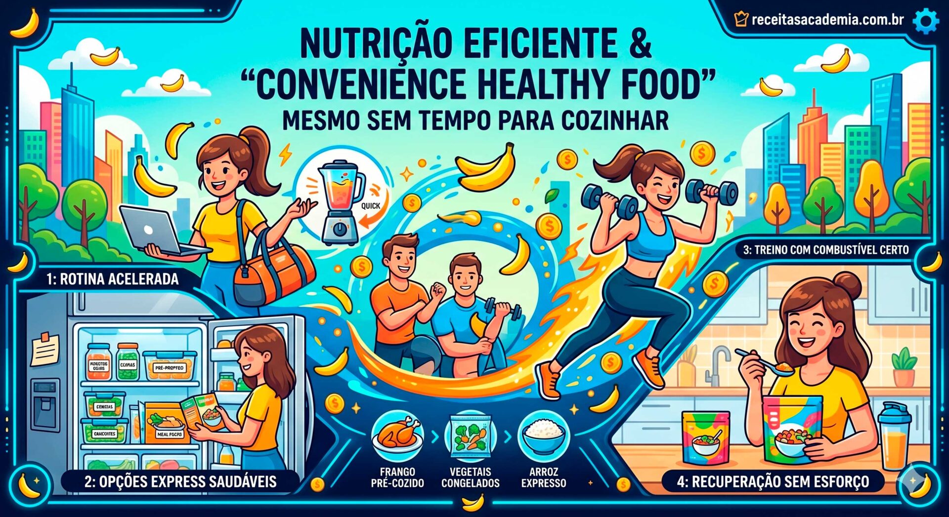 Nutrição Eficiente e "Convenience Healthy Food"