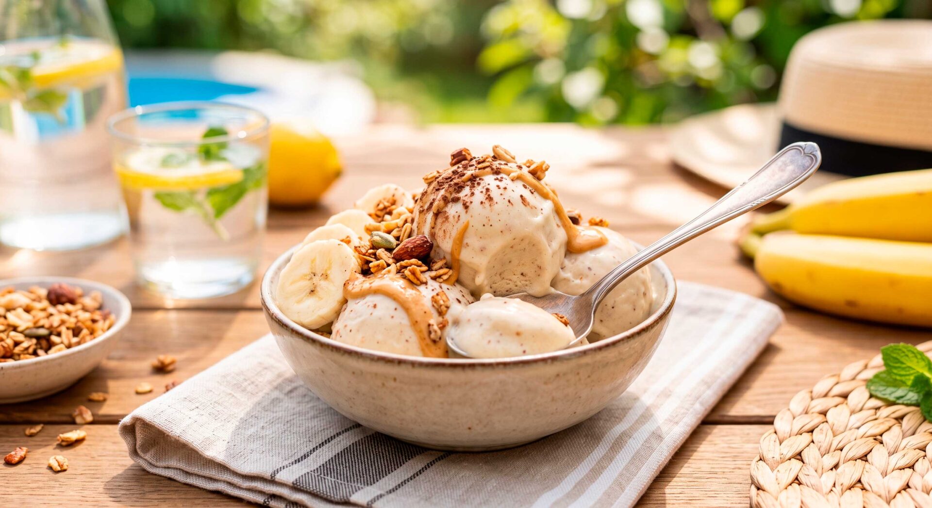 Sorvete de Banana Fit: A Receita Caseira Mais Fácil e Refrescante para o Verão.