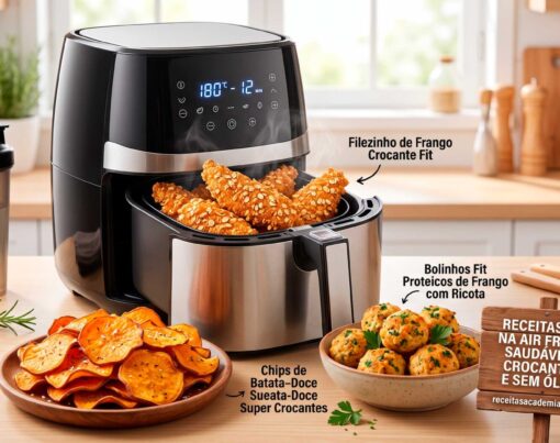 Receitas-Fit-na-Air-Fryer-Alimentos-Saudaveis,-Crocantes-e-Sem-oleo