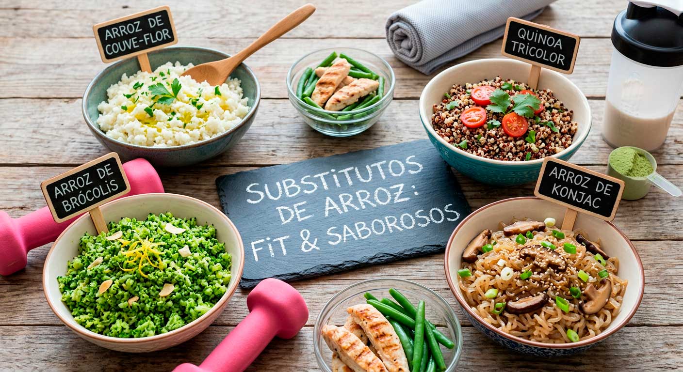 Como Substituir o Arroz na Dieta: 4 Alternativas Low Carb e Deliciosas.