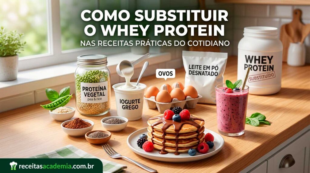 Como Substituir o Whey Protein nas Receitas Práticas do Cotidiano
